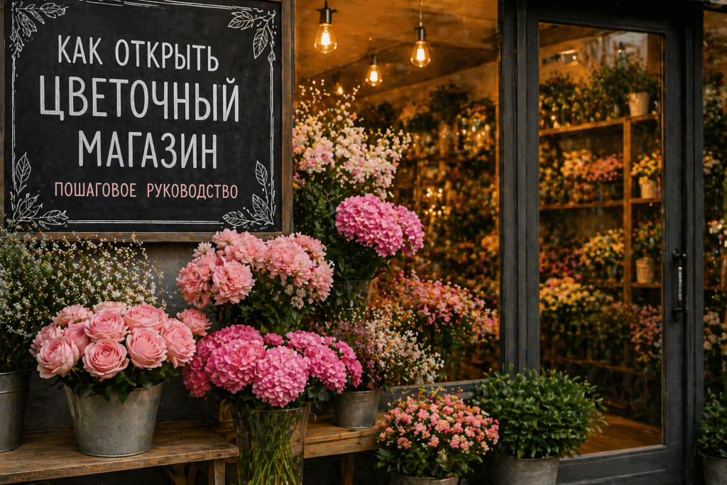 Как открыть цветочный магазин, если нет денег на старт: пошаговое руководство