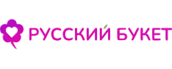 Подборка известных цветочных магазинов: как устроен формат у лидеров рынка Лого бренда цветочного магазина Русский Букет
